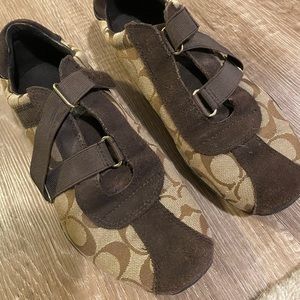 Coach Velcro Shoes